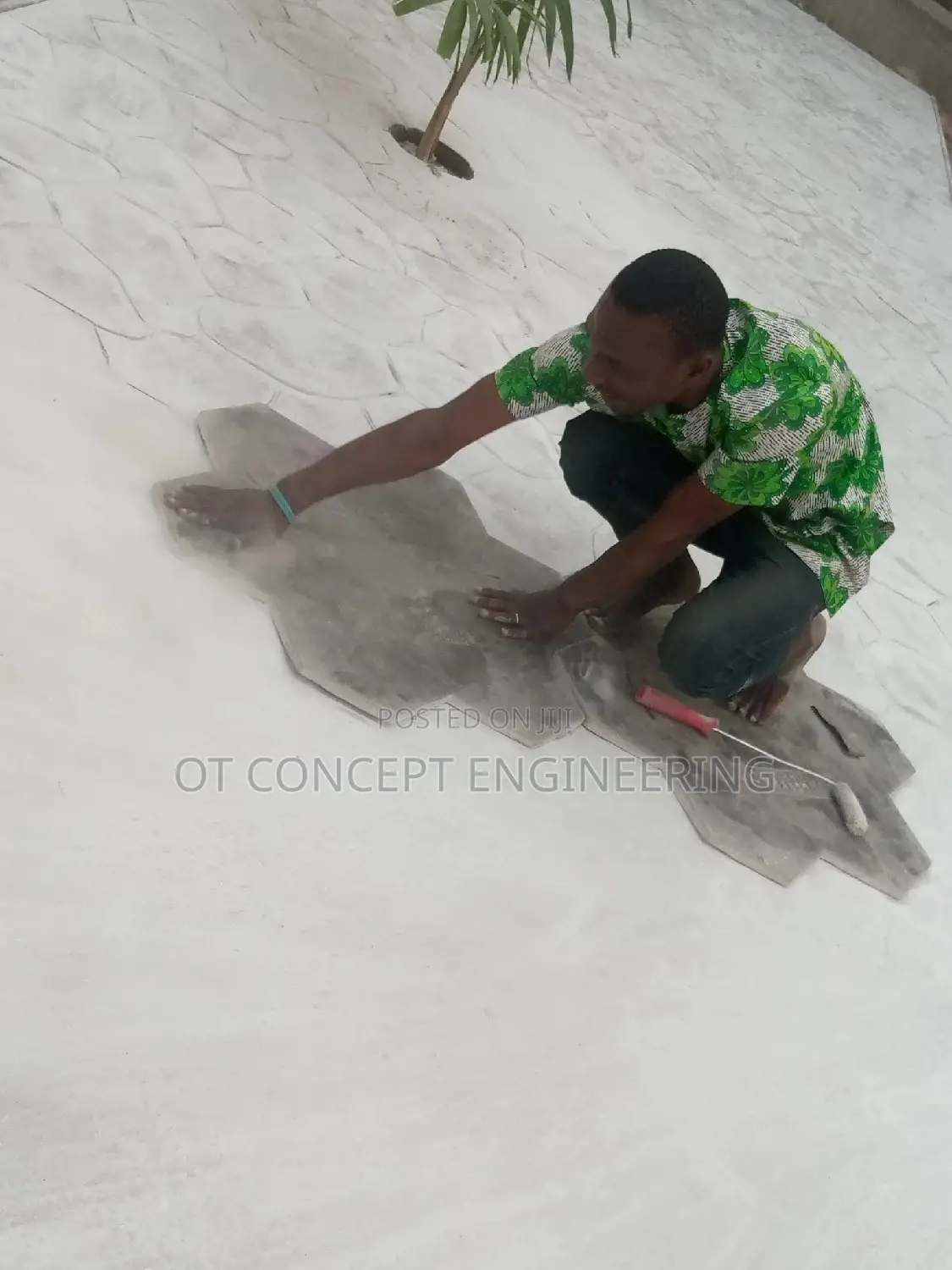 Concrete Stamp Floor