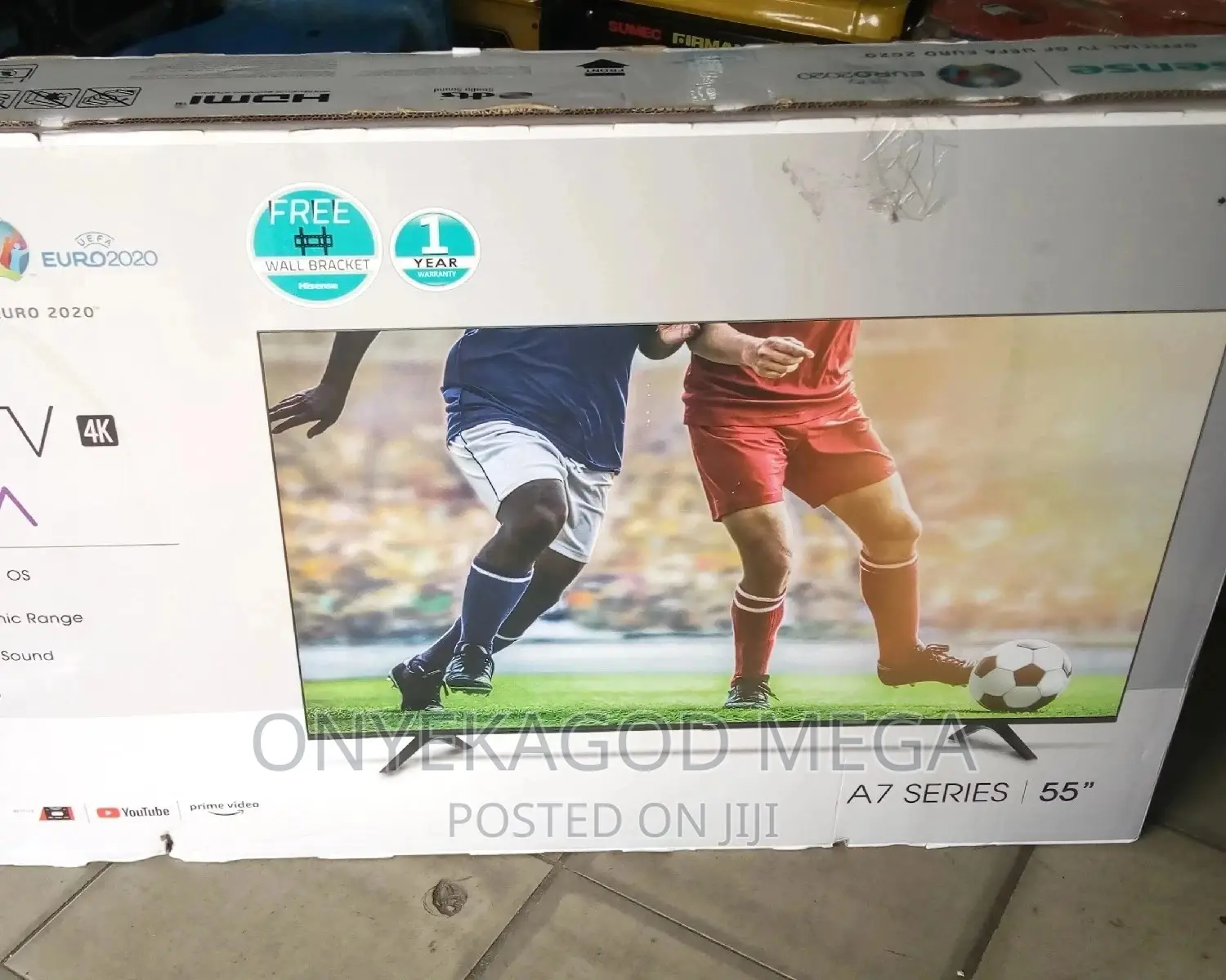 Hisense Smart Television With Bluetooth 55inches