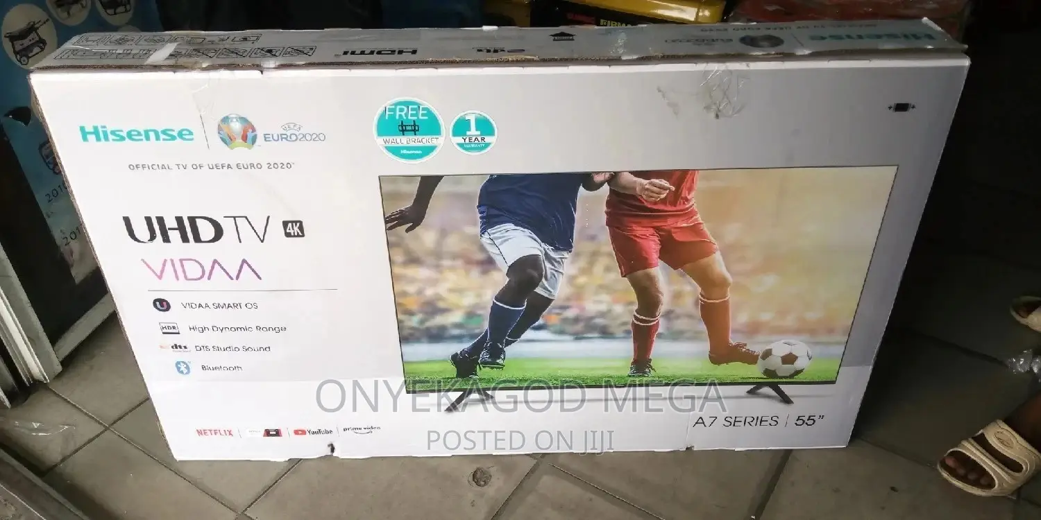 Hisense Smart Television With Bluetooth 55inches