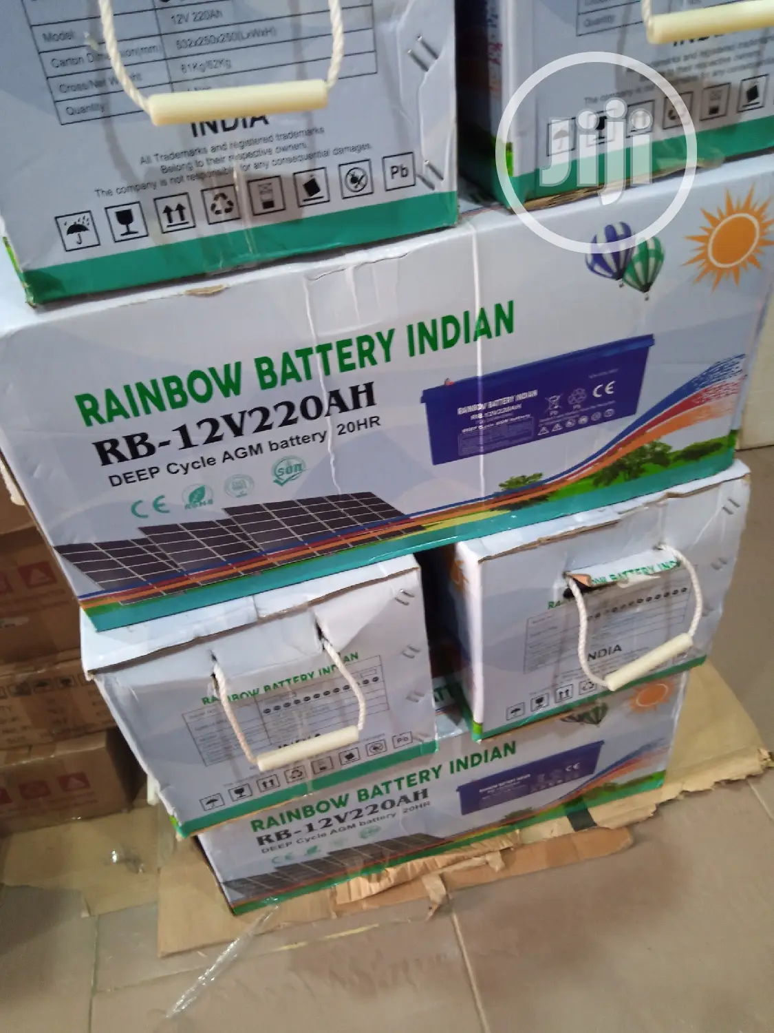 Rainbow Indian Battery (12v220ah 20hr)
