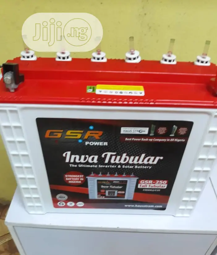 GSR Tubular Battery 12v250ah