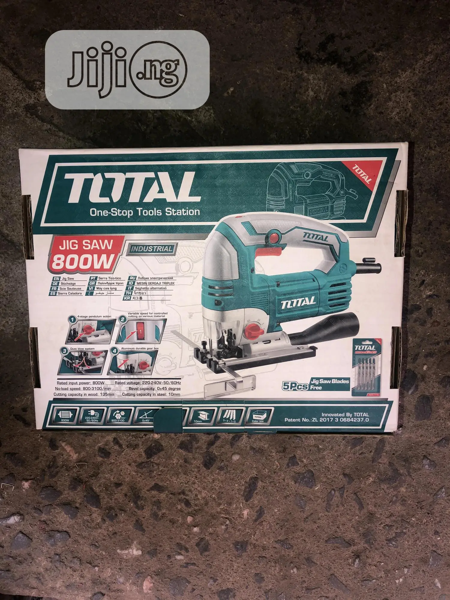 Total Jigsaw Machine 800W