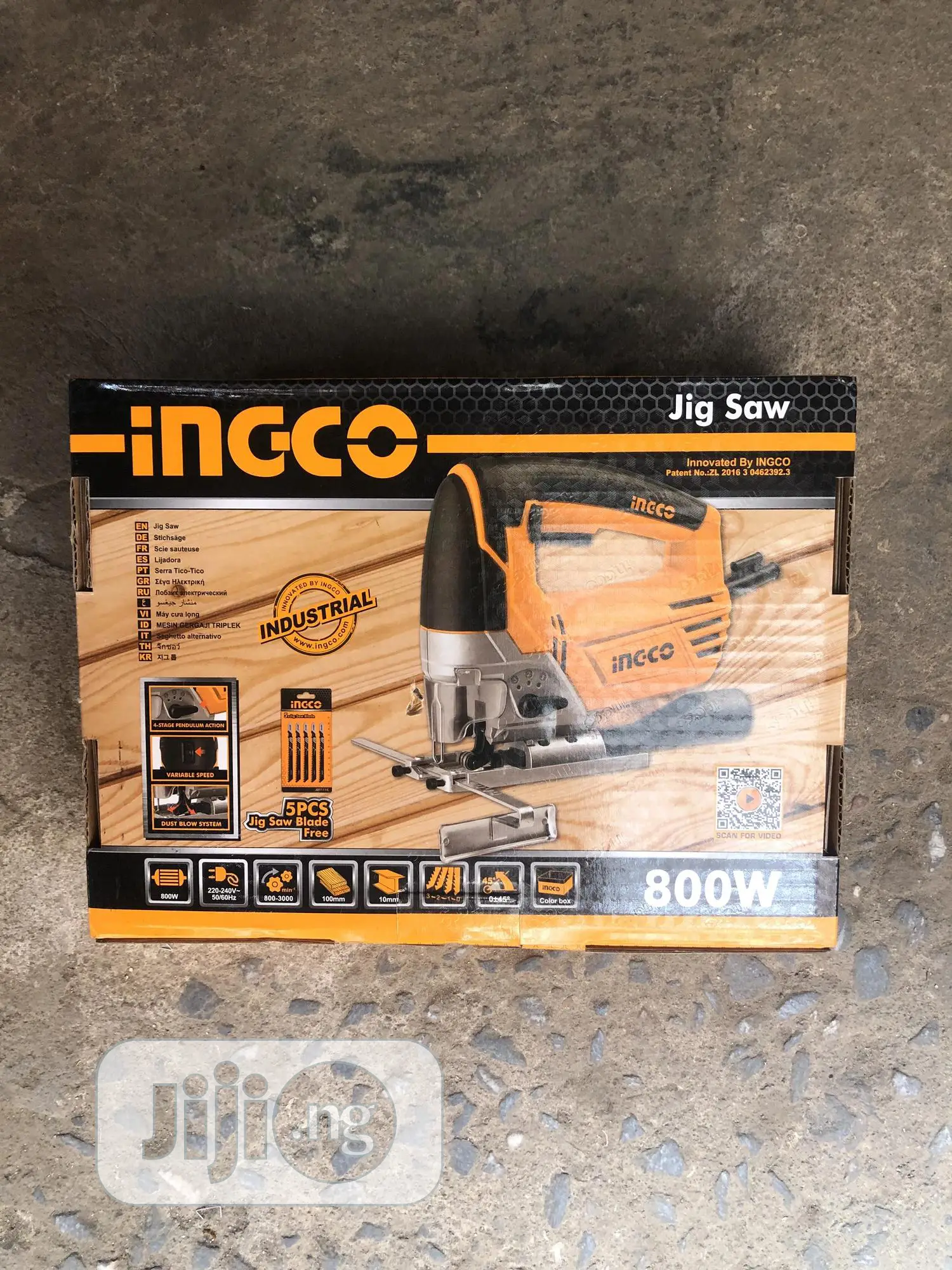Ingco Jigsaw Machine 800w