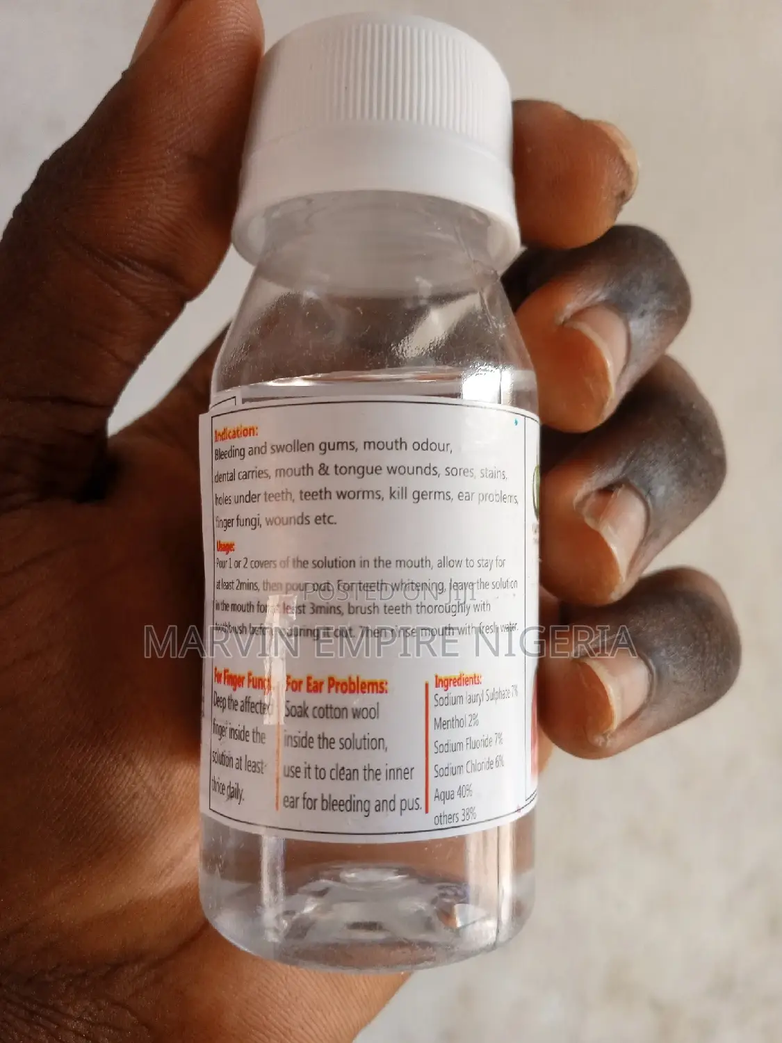Medi Dental Teeth Mouth Wash, and Finger Ear _ Organic