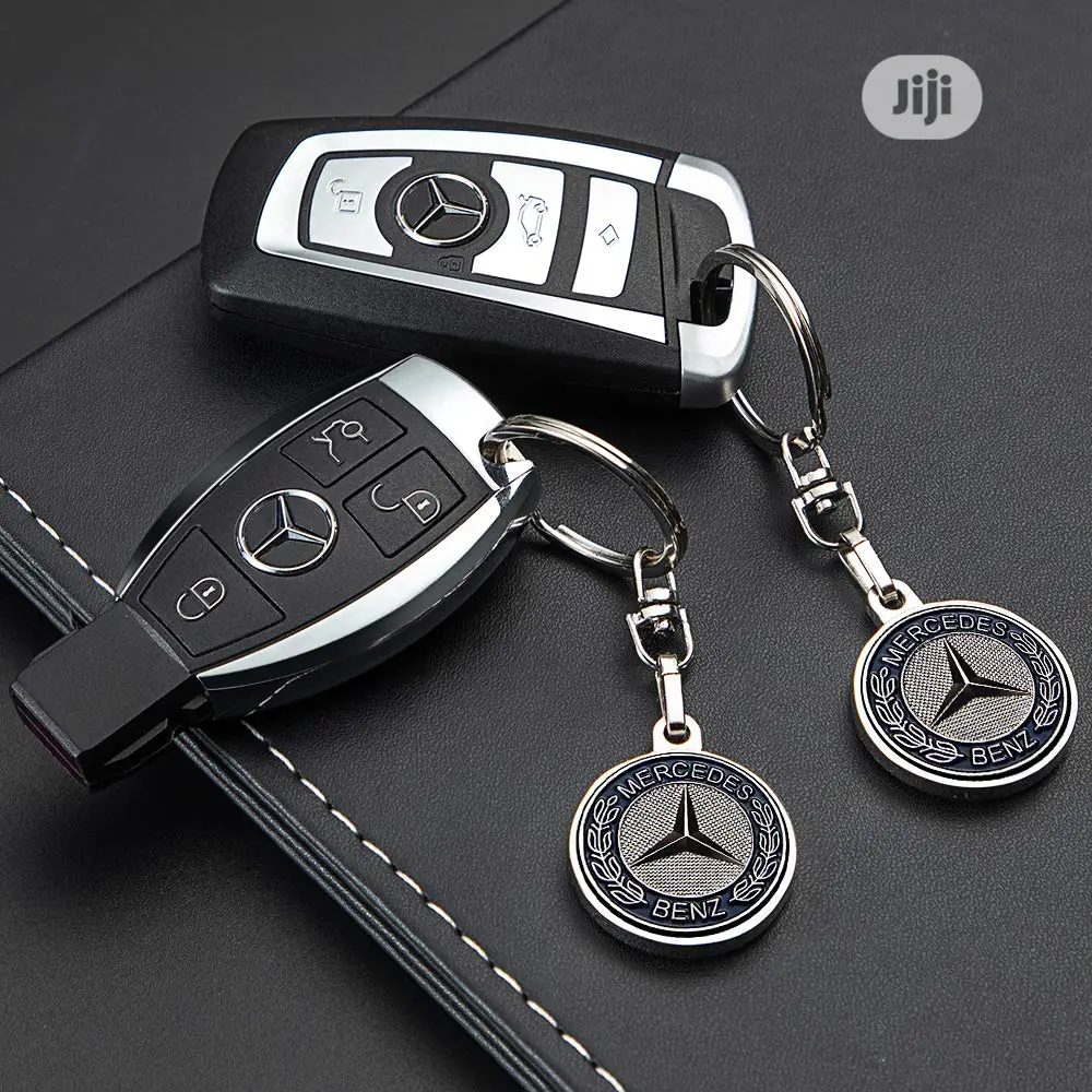Mercedes Benz Key Holder Blue