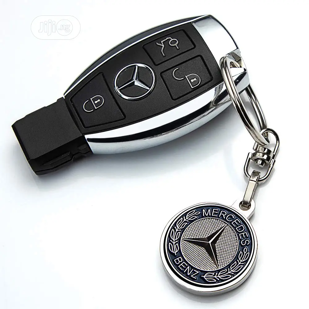 Mercedes Benz Key Holder Blue