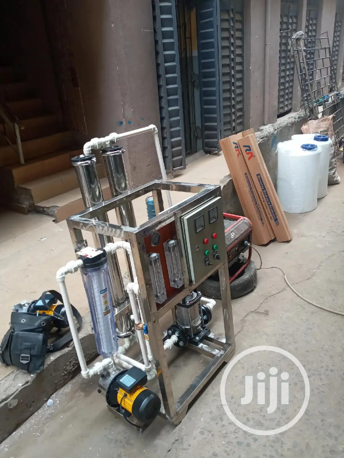 500 Litres Per Hour Tank Osmosis Machines R O Water