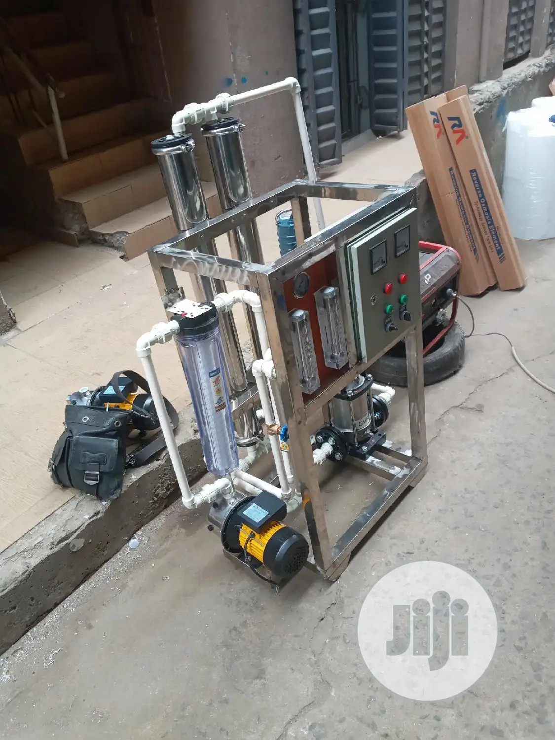 500 Litres Per Hour Tank Osmosis Machines R O Water