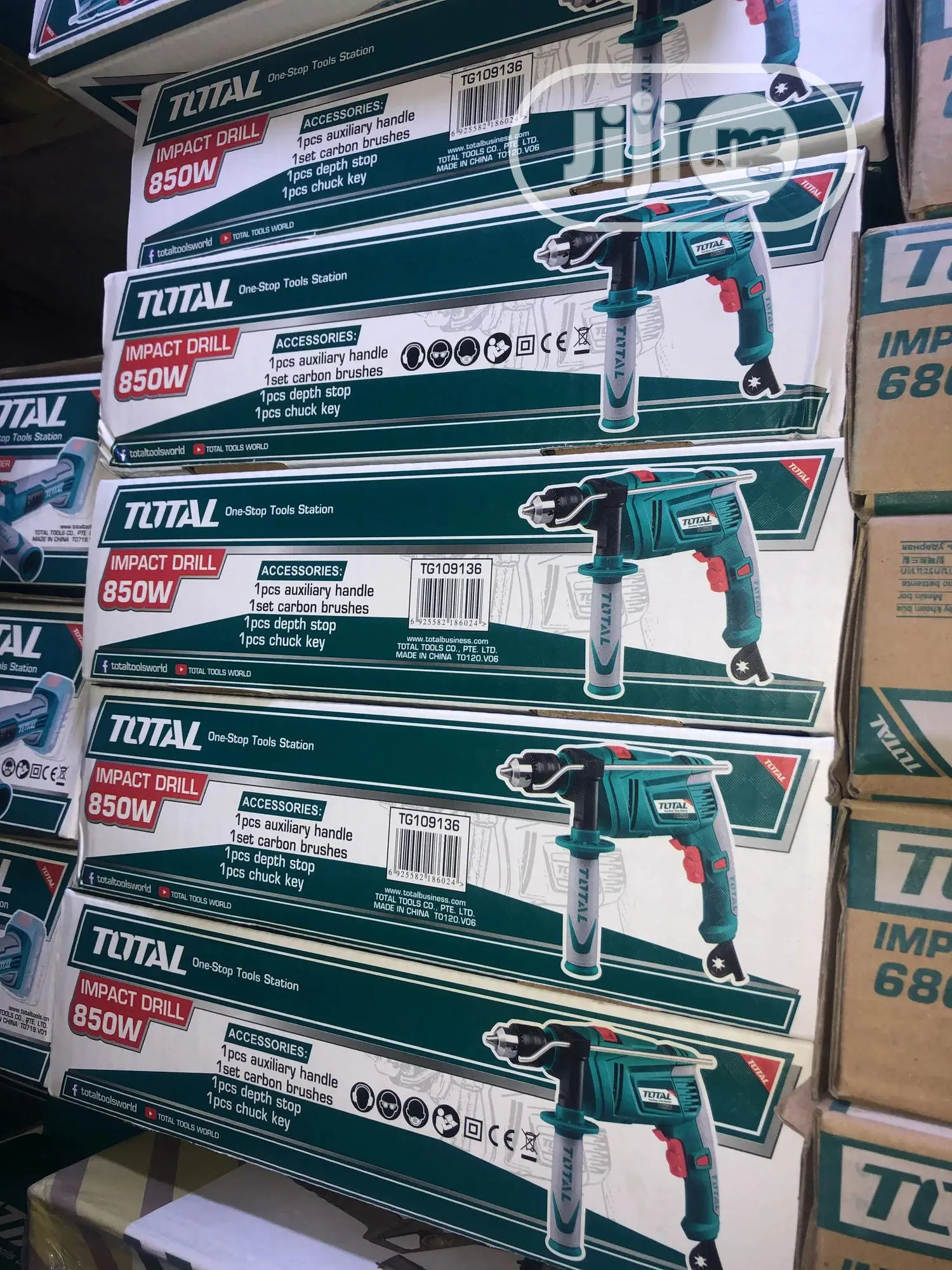 Total Impact Drill Machine 13mm 850W One Stop Station