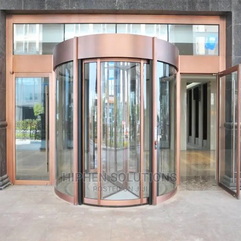 Automatic Revolving Door Garage Roller Shutter Door HIPHEN