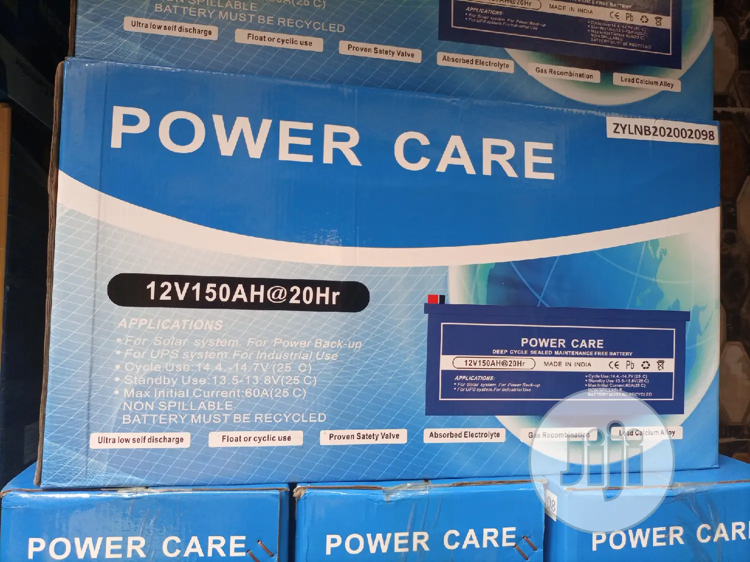 200ah Power Care Battery India Product