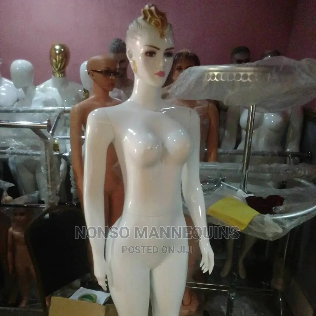 Fibre Indian White Glossy Woman Mannequin