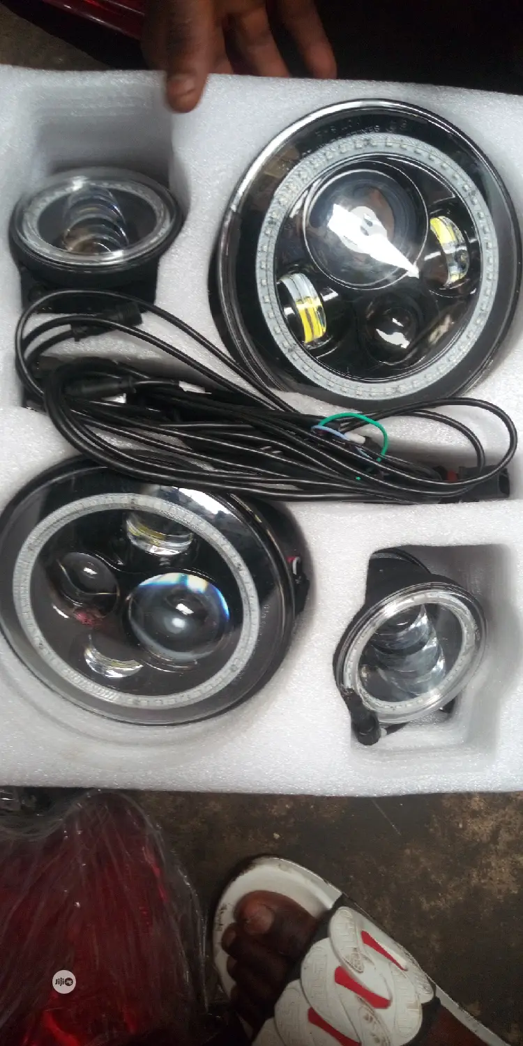 Complete Head and Fog Lamp for Wranguler Jeep 2019 Model