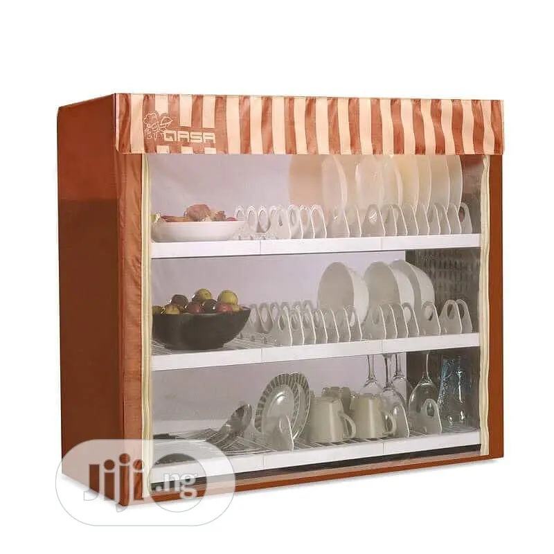 Qasa 3 Layers Dish Cabinet