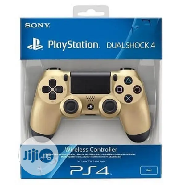 Ps4 Dual Shock Wireles Controler Gold