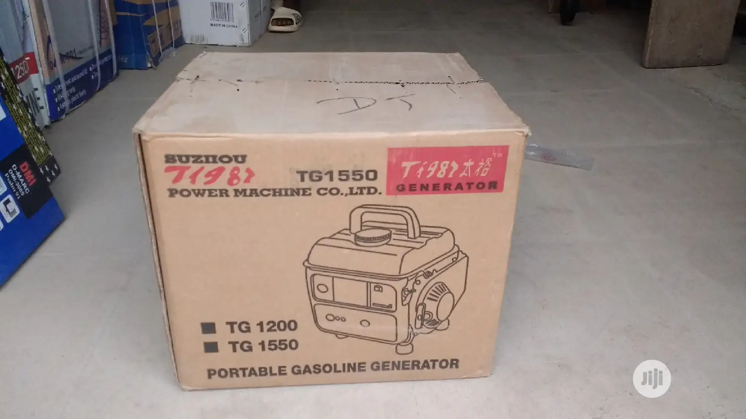 Tiger 1kva Portable Manual Start Generator (Tg1550)