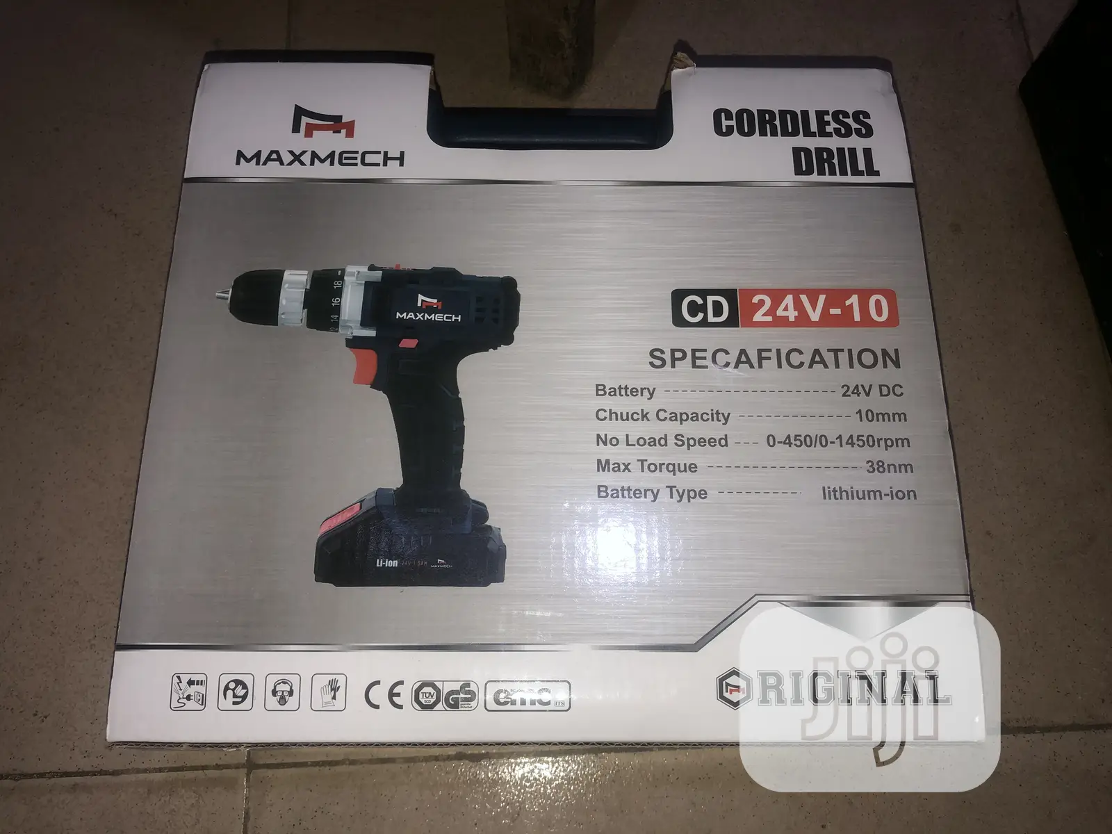 Maxmech Cordless Drill Machine 24v
