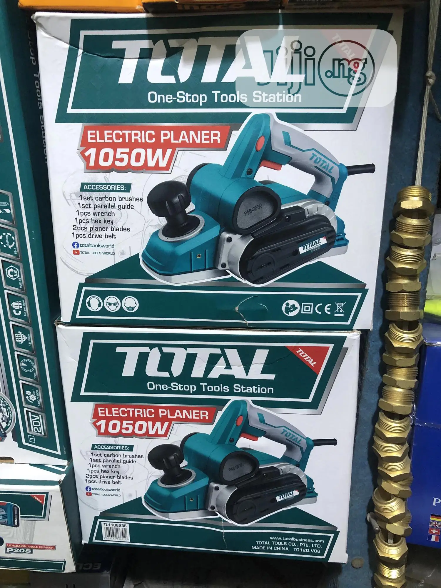 Total Electric Planer Machine 1050W
