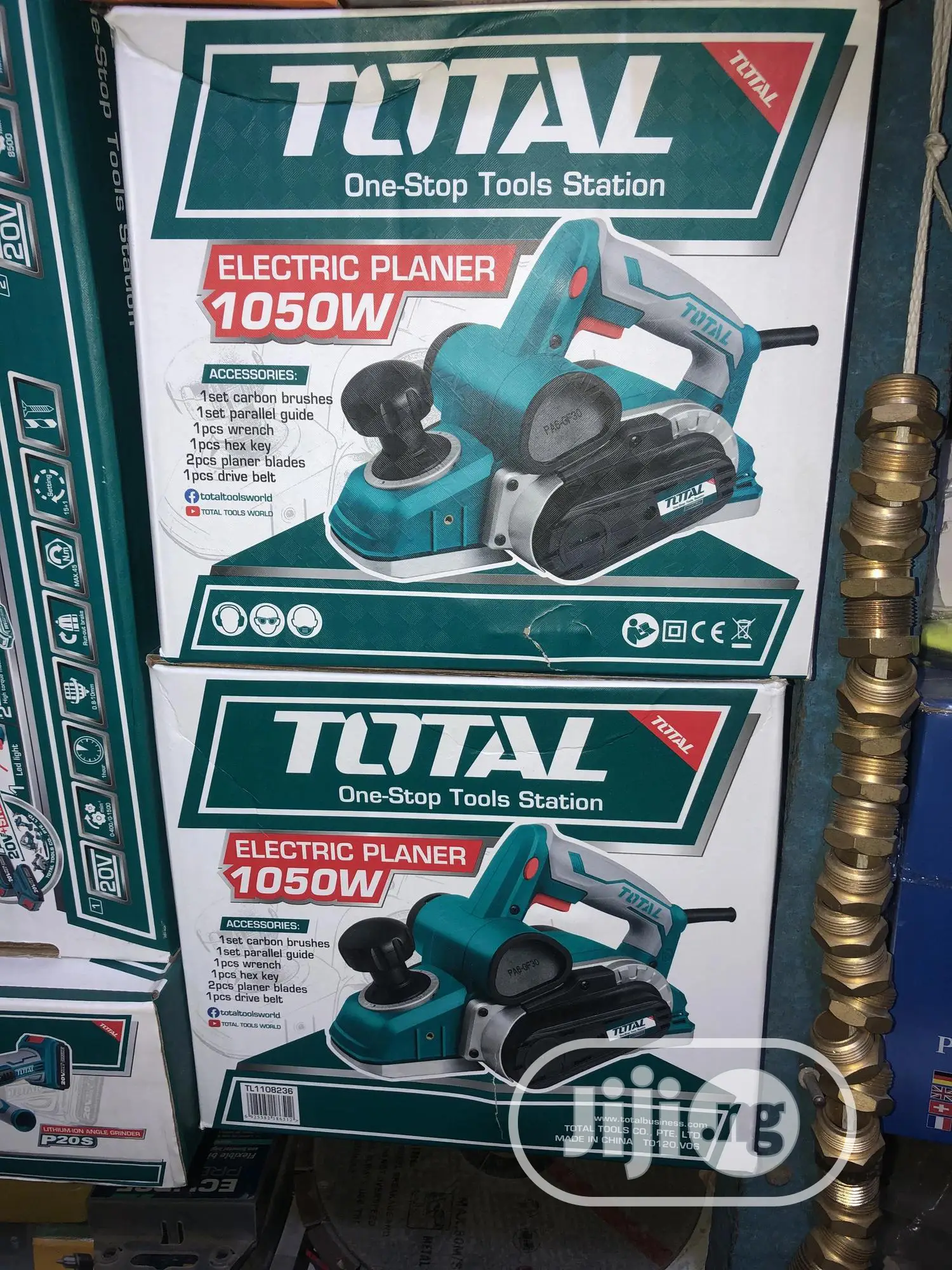 Total Electric Planer Machine 1050W