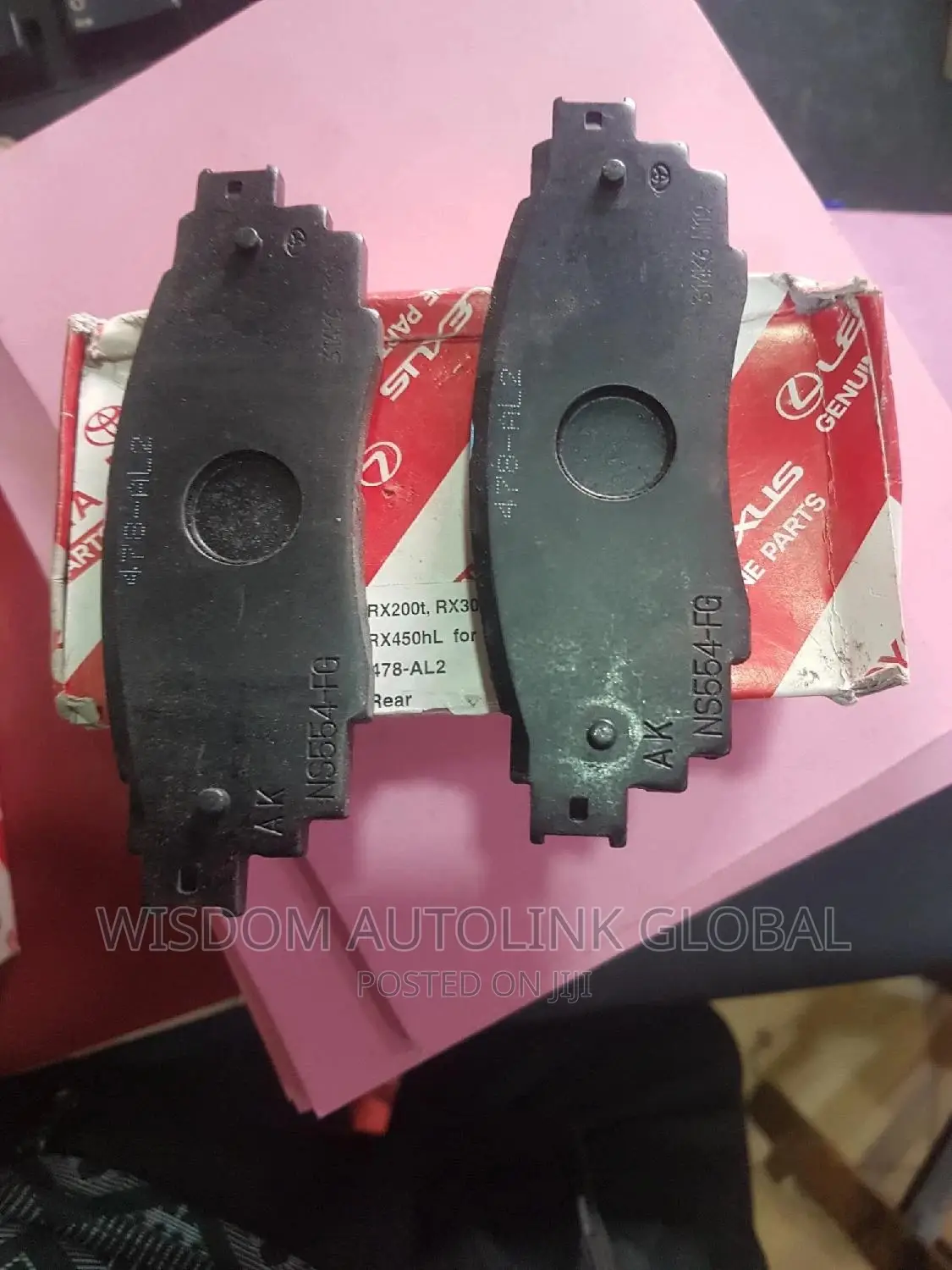 Rear Brake Pad for Lexus Rx350 2017, 2018, 2019