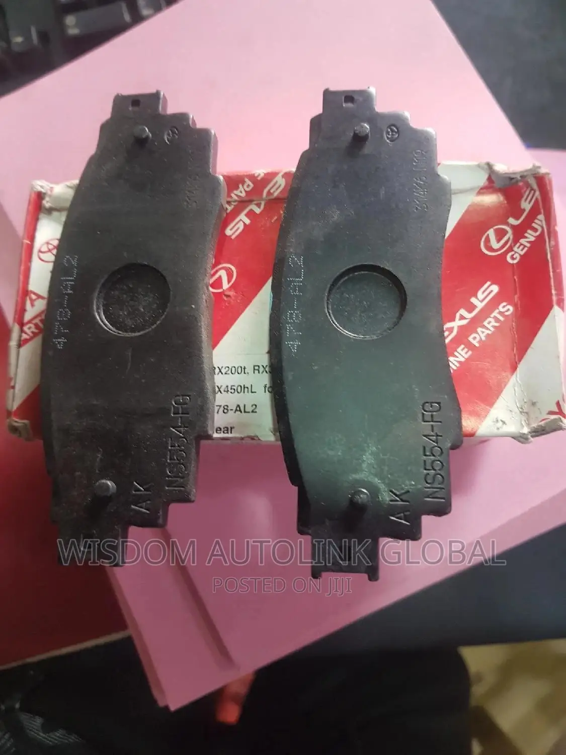 Rear Brake Pad for Lexus Rx350 2017, 2018, 2019