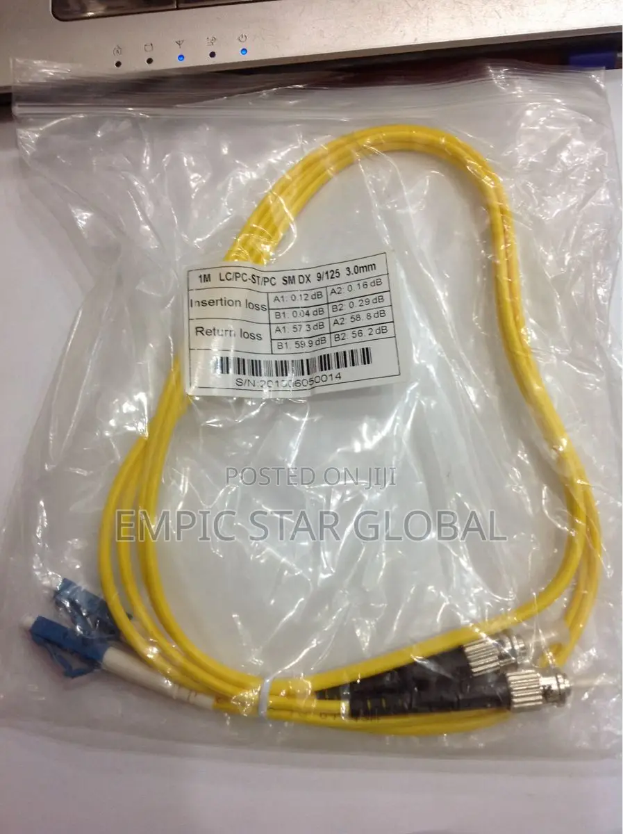 Fiber Optic Duplex Patch Cable Single Mode