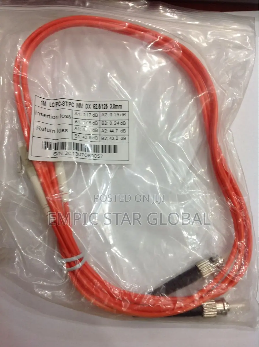 Fiber Optics Patch Cord 1m Lc-St Duplex