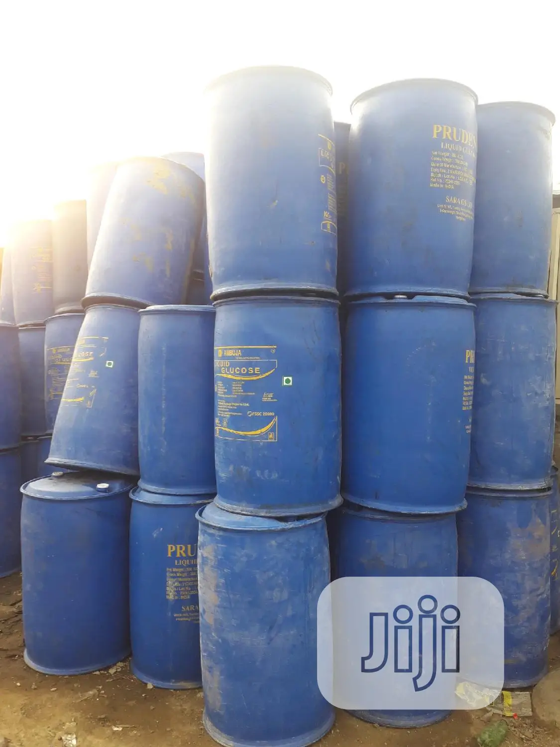 250 Litres Blue Rubber N Iron Drums