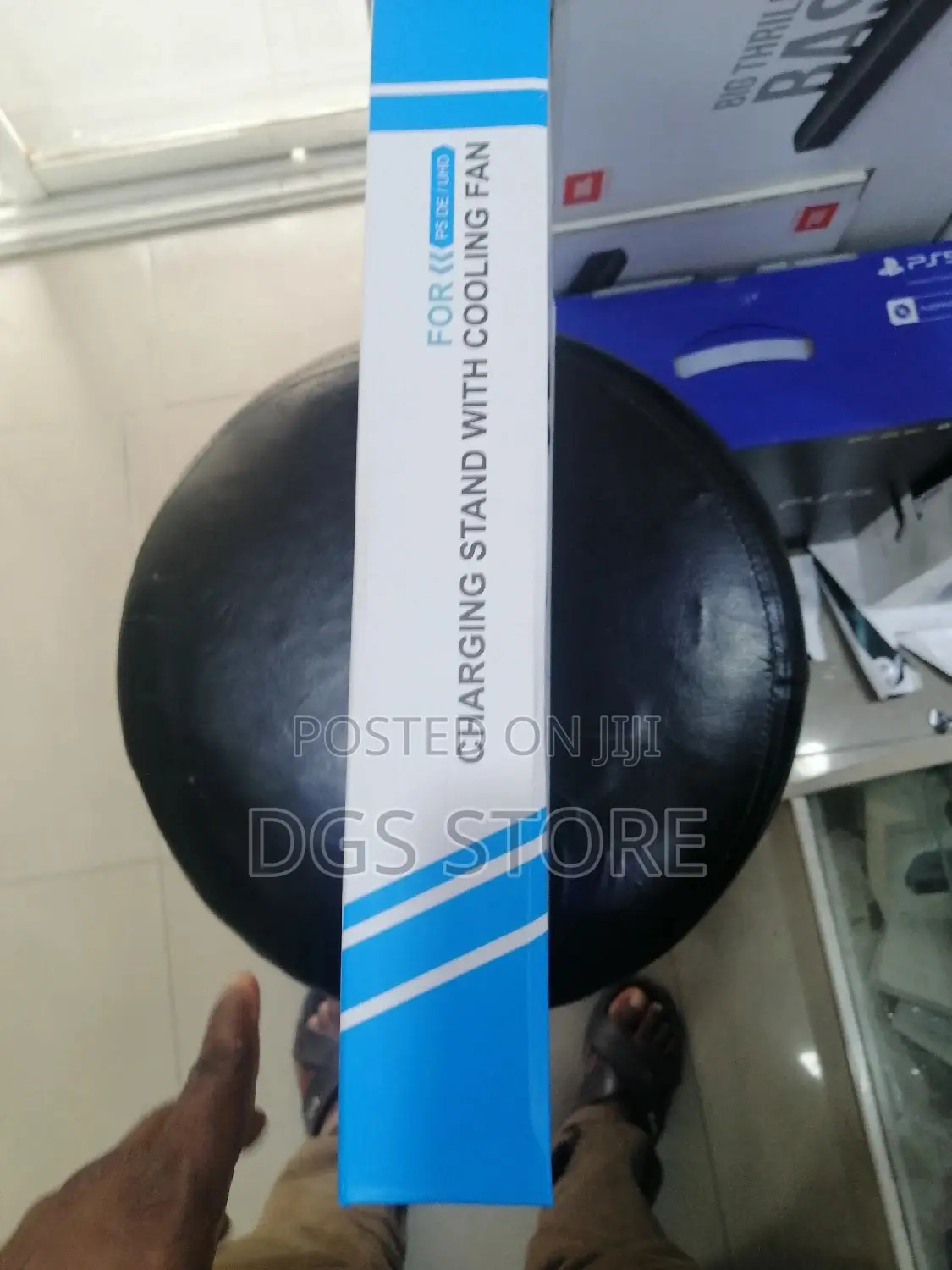 KJH Charging Stand With Cooling Fan for Ps5 Digital Edition