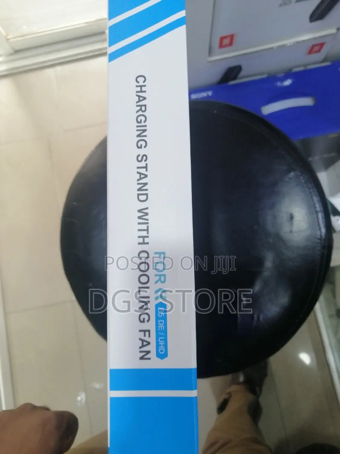 KJH Charging Stand With Cooling Fan for Ps5 Digital Edition