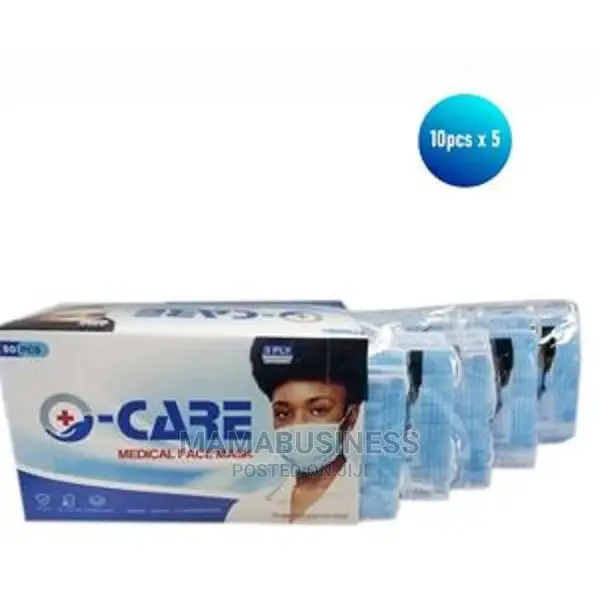 O-Care 50pcs Disposable Medical Face Mask