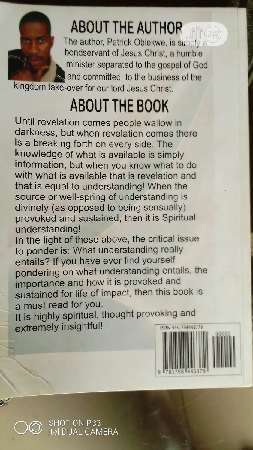 Spiritual Understanding Book for Sale