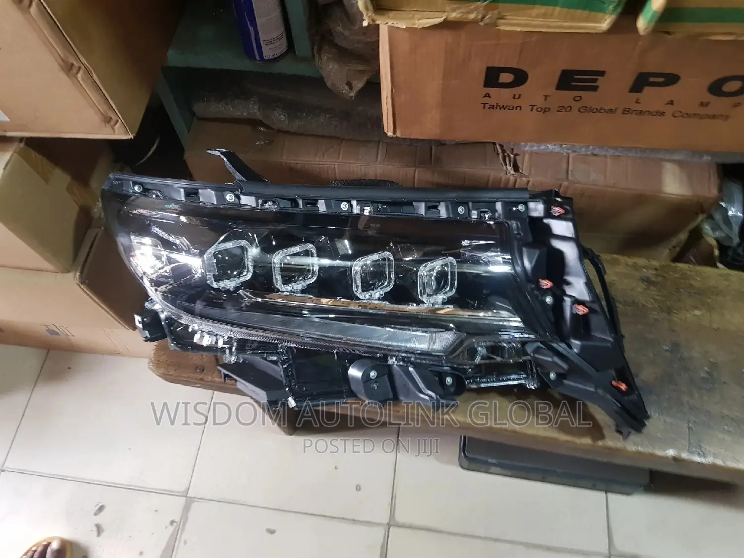 Headlamps for Toyota Land Cruiser Prado 2021 Sports Edition