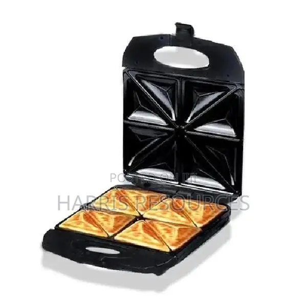 Large Electric 4 Slice Bread Toaster / Sandwich Maker