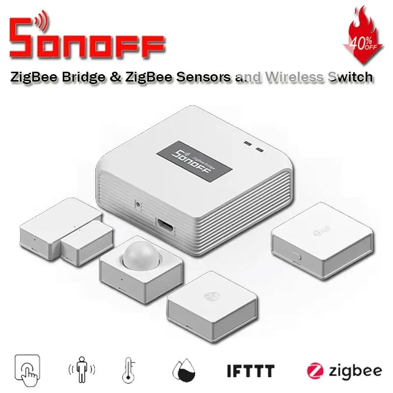 Sonoff Zigbee Home Security Kit for Smart Home Automation