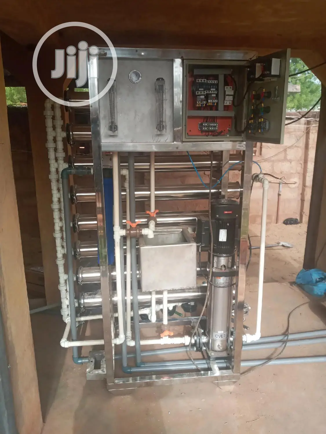 8 Membrane R O Water Treatment Machines Osmosis Machine