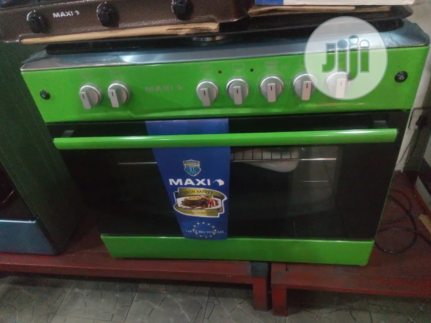 MAXI Gas Cooker 6bunner 4gas and 2electric