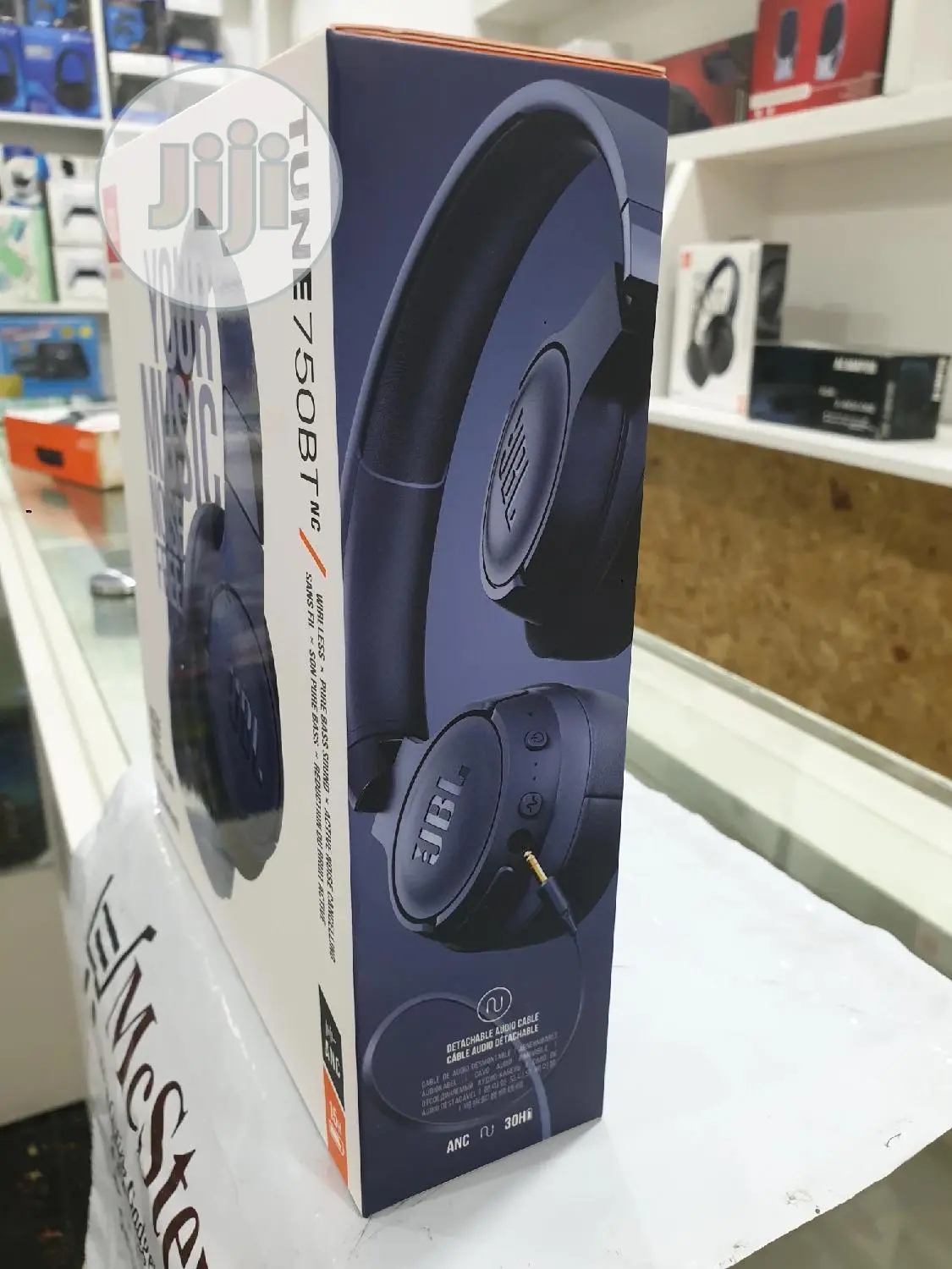 JBL Tune 750BT Active Noise Cancelling Wireless Headphones