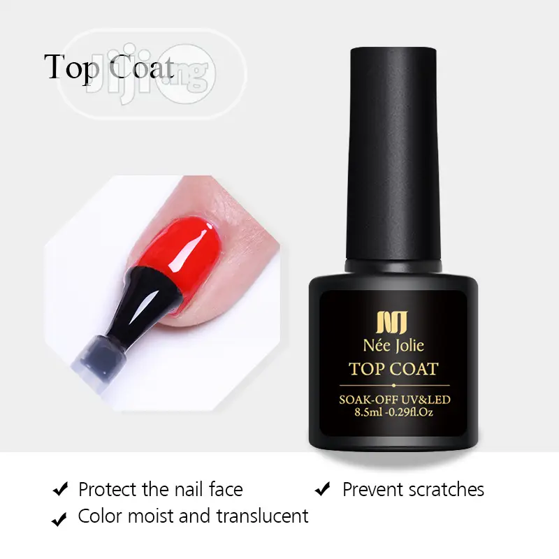 Nail Art Top Coat and Base Coat