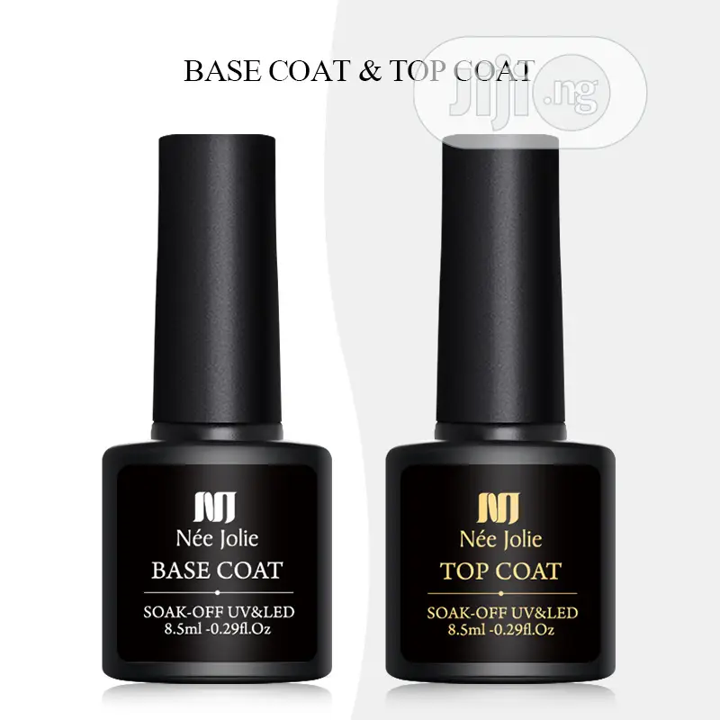 Nail Art Top Coat and Base Coat