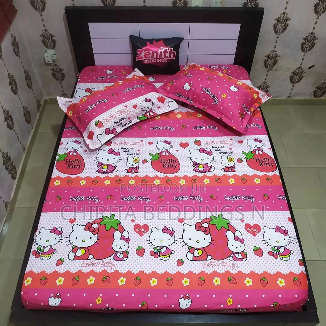 Cartoon Character Design Bedsheets
