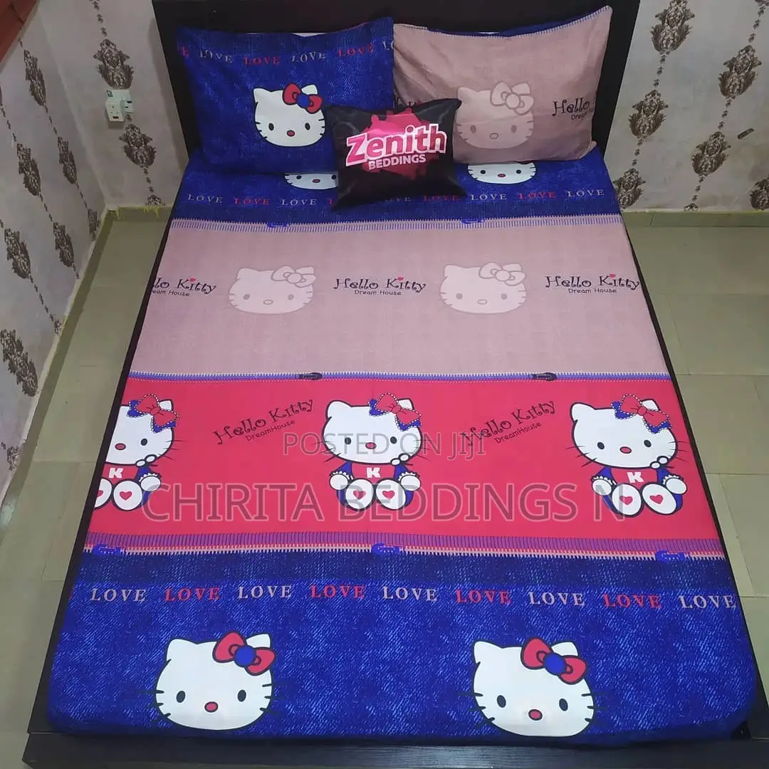 Cartoon Character Design Bedsheets