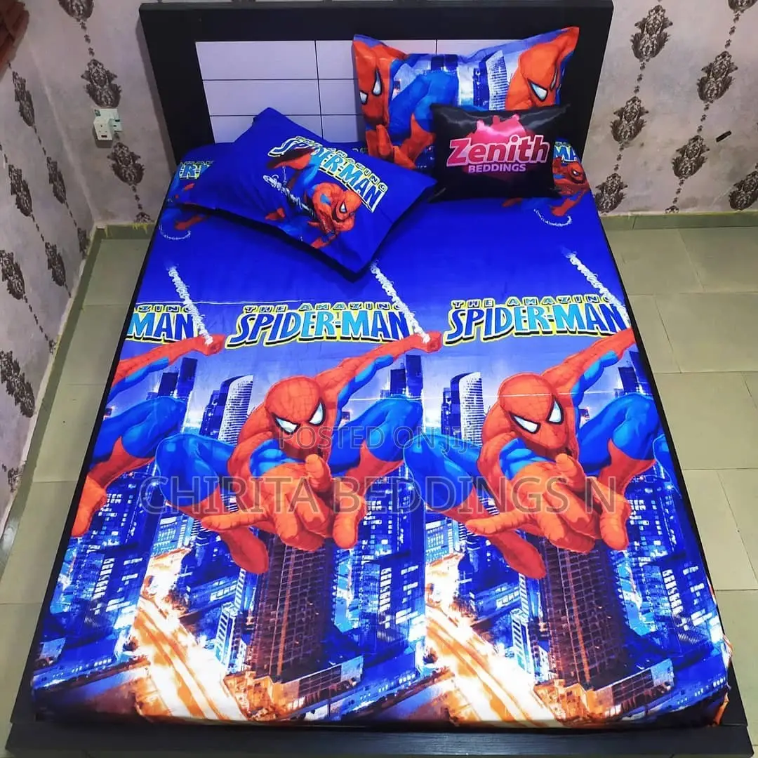 Cartoon Character Design Bedsheets