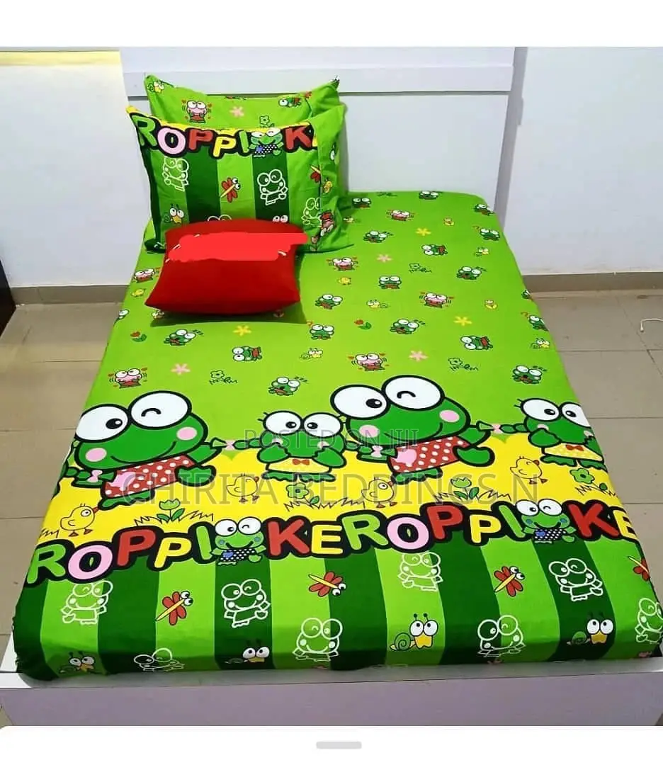 Cartoon Character Design Bedsheets