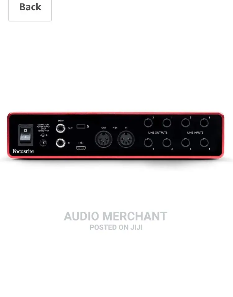 Focusrite 8i6 Soundcard/Interface