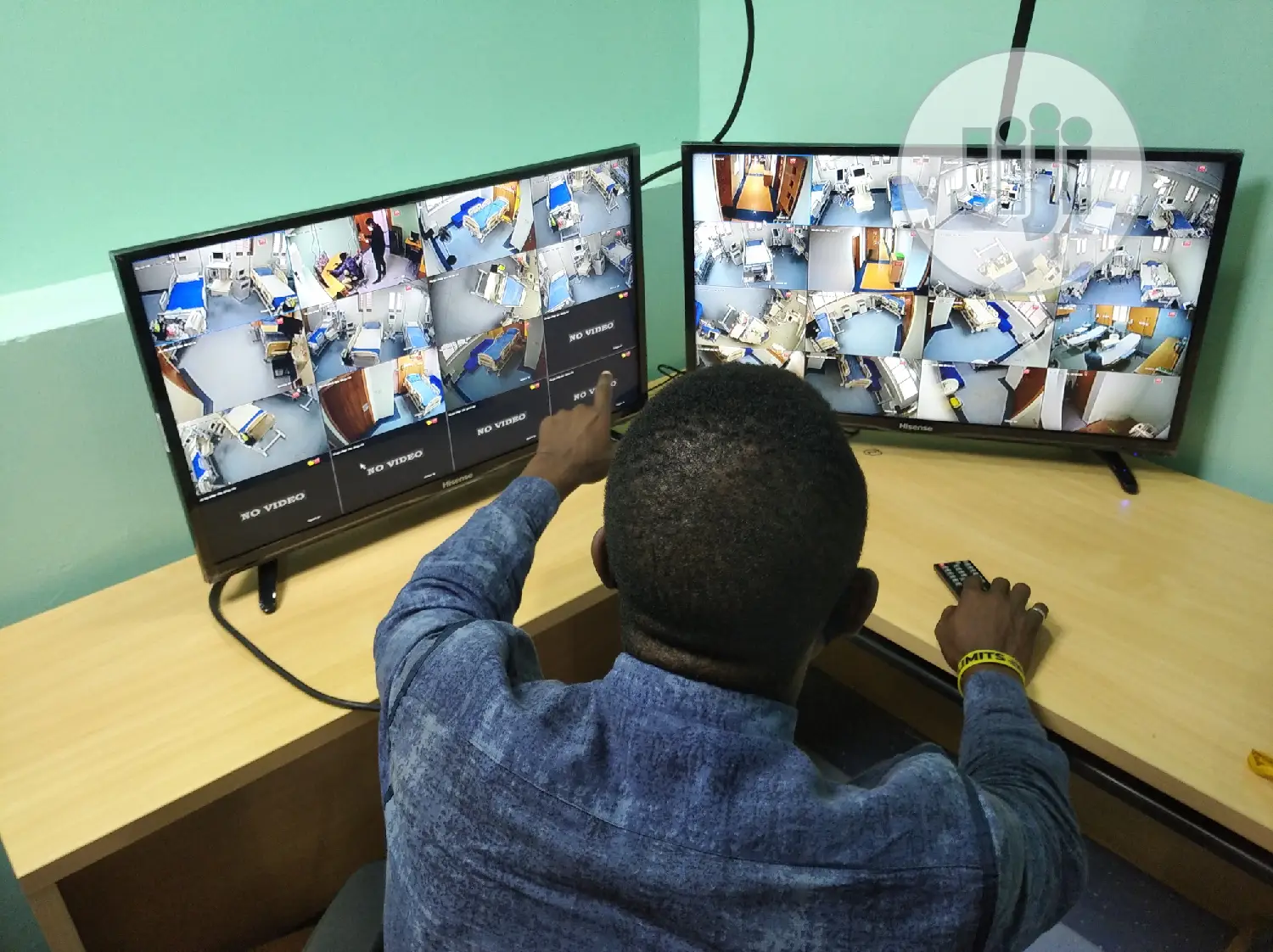 4 Channels CCTV Installation With Mobile View