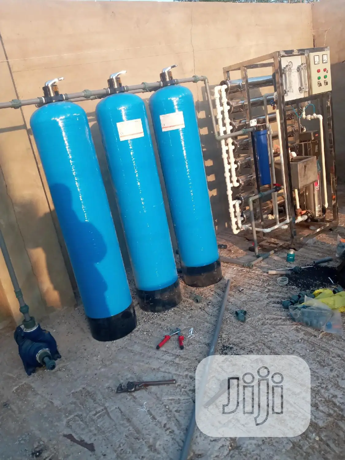 Water Treatment Machines Osmosis Machine R O With Fiber Glas