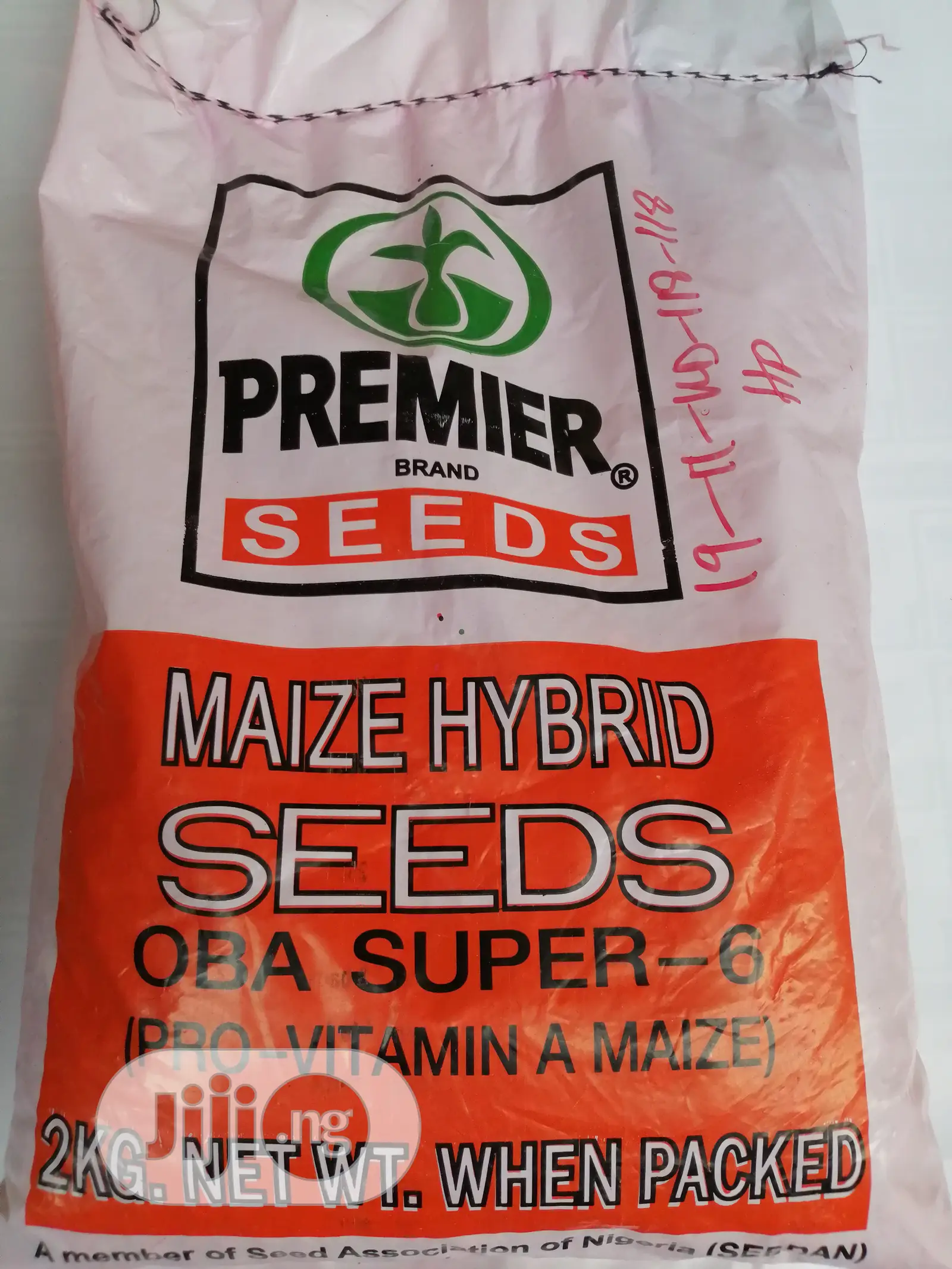 Premier Maize Hybrid (Corn) Seeds Oba 6 Per 2kg