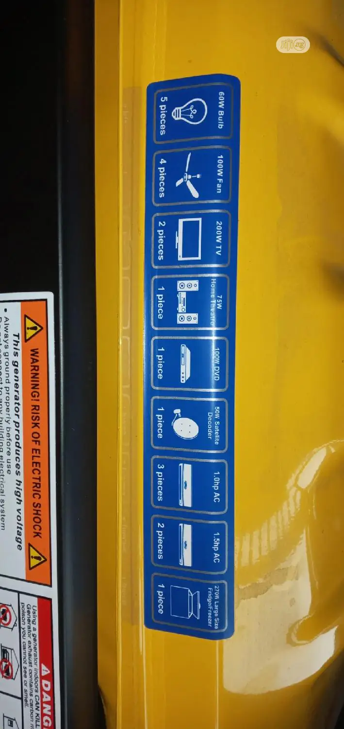 7.5kva Odogwu Thermocool With Remote