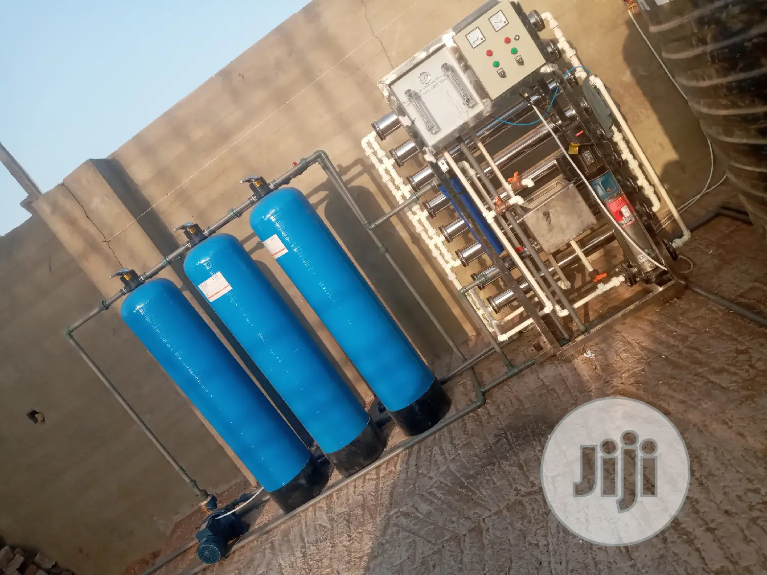 8 Membrane R O Water Treatment Machines